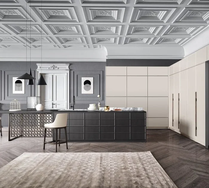 Cuisine intégrée En Bois