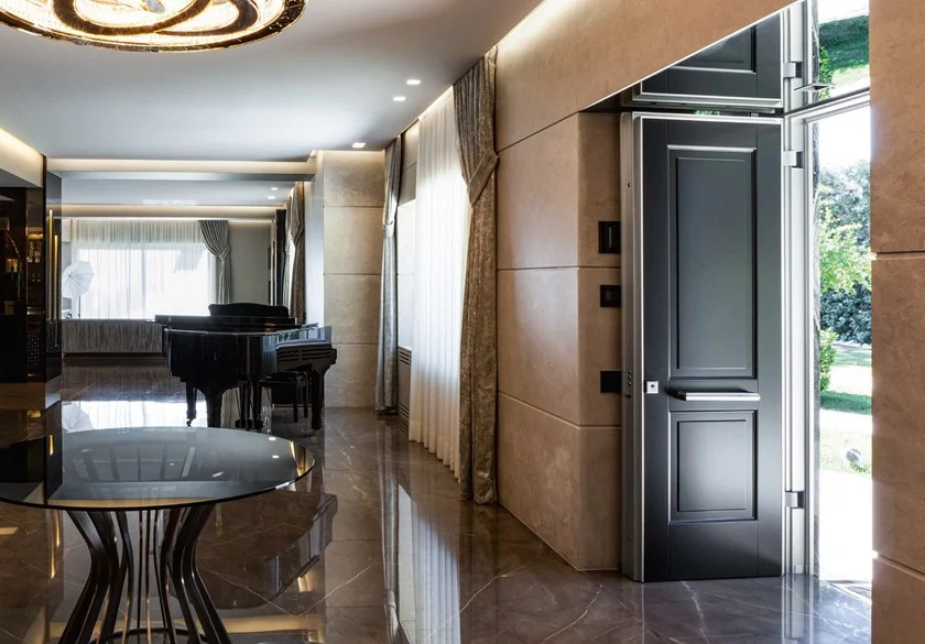 Porte De Sécurité À Double Vantail Avec Finition Massello – Image 3